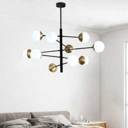Luminária pendente contemporânea Magic Bean Sputnik Chandelier Lamp