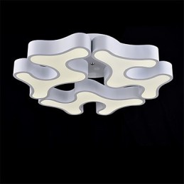 Luminárias de teto modernas de alta qualidade embutidas em metal