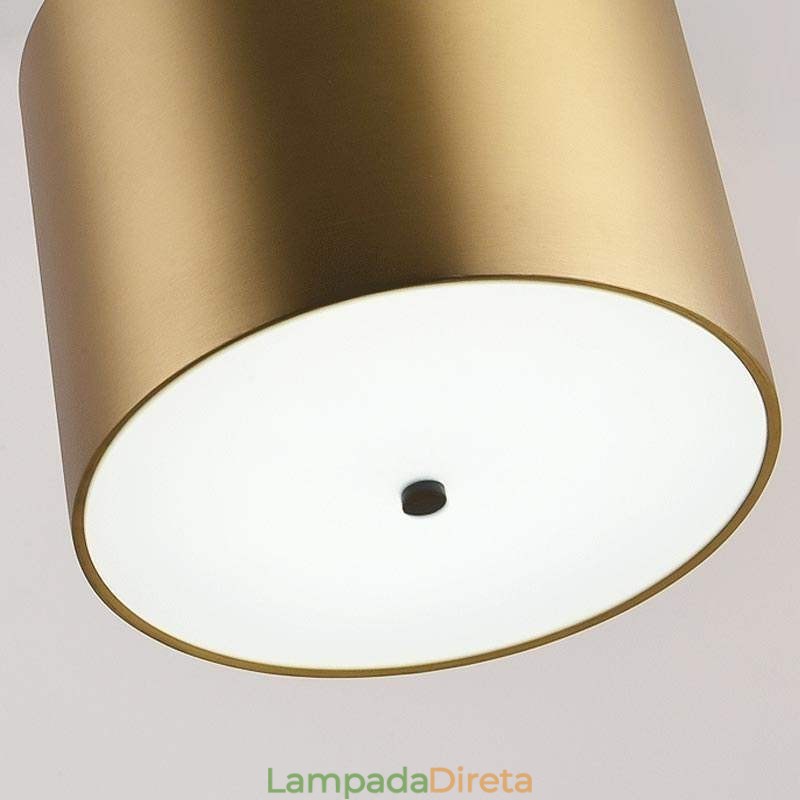 Luminária pendente moderna nórdica de acrílico, luminária geométrica de iluminação