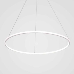 Luminária pendente moderna circular 60cm 80cm