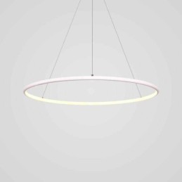 Luminária pendente moderna circular 60cm 80cm