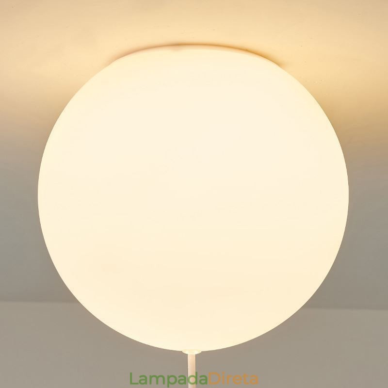 Nordic Ballon Luz de teto Acrílico Pendente Luz Crianças Crianças