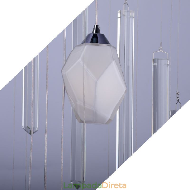 Cluster Pendant Light Moderno Grande Pingente Lustre de Cristal Duplex Escadaria