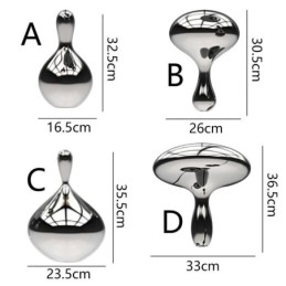 Luminária pendente criativa moderna, simples, de vidro galvanizado, pequena, de teto