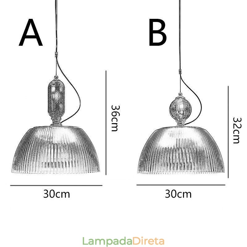 Saia plissada Vidro Pendente Luz Moderna Minimalista Ferro Forjado Pequena Luz de Teto