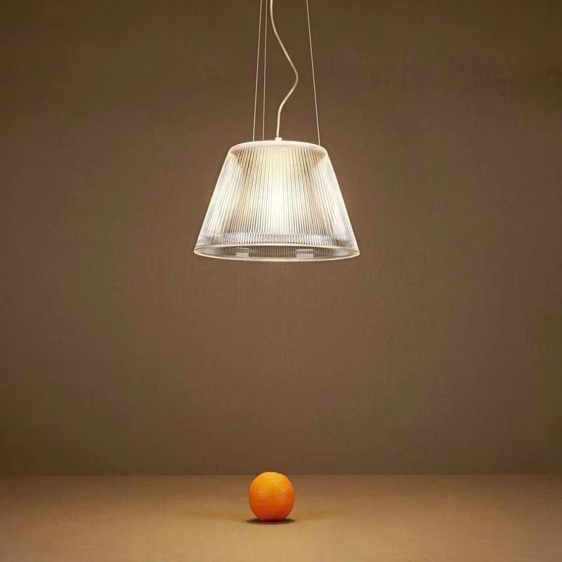 Luminária pendente de vidro moderna e simples, luminária de teto simples