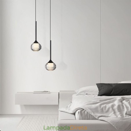 Simples Vidro Pendente Luzes de Teto Decorativas Pretas Simples Vidro Pendente Luzes de Teto Decorativas Pretas