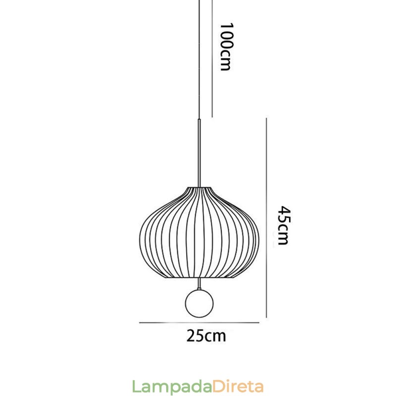 Luminária pendente moderna de vidro branco em formato de bola, luminária de teto minimalista