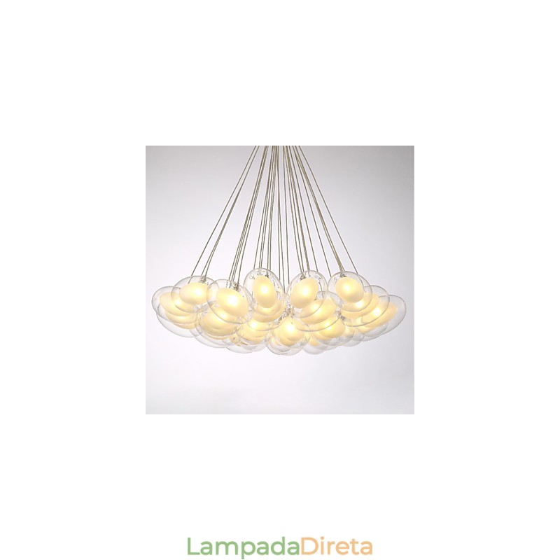 Lustre 22 Luzes G4 Retrofit Moderno Contemporâneo