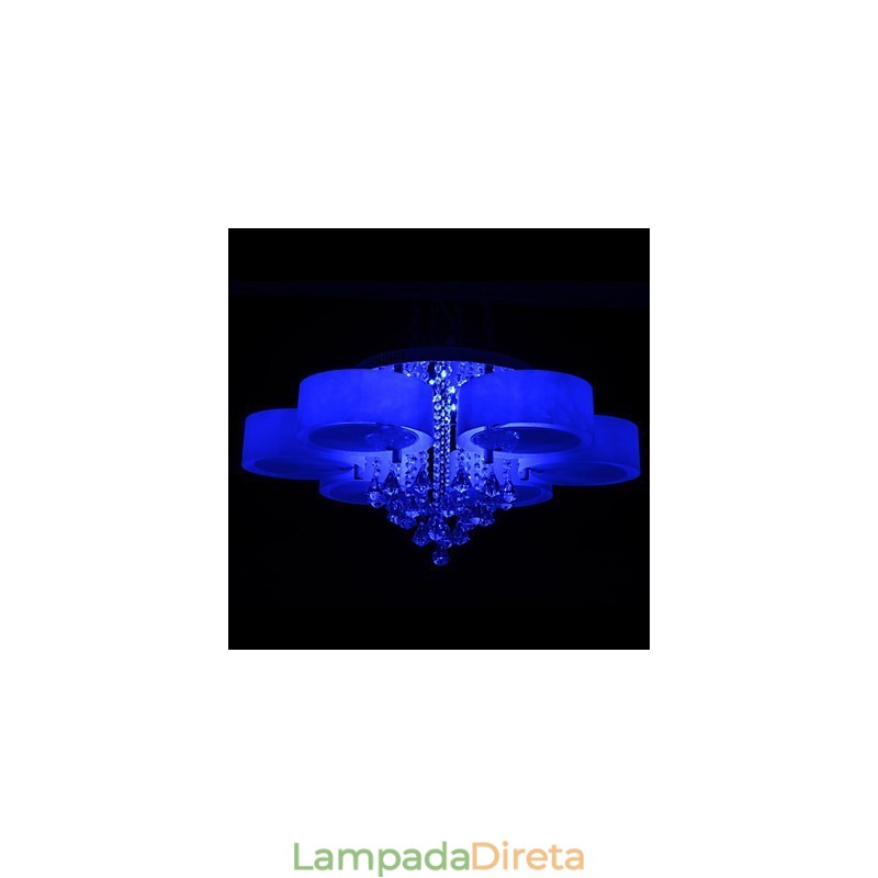 Controle remoto embutido Cristal incluído Moderno Contemporâneo