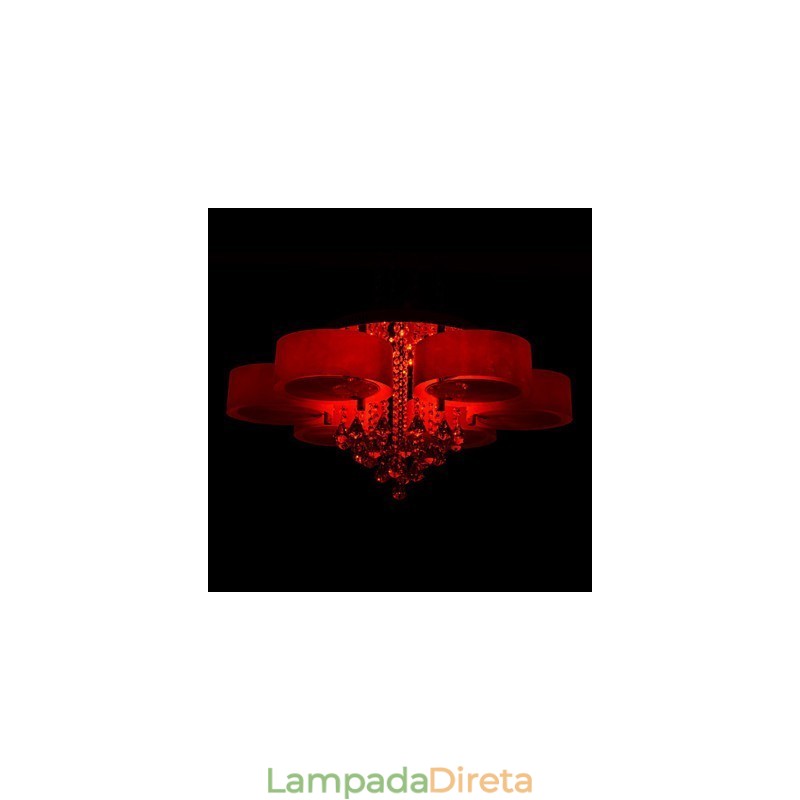 Controle remoto embutido Cristal incluído Moderno Contemporâneo