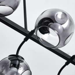 Luminária pendente Magic Bean Globo de vidro Iluminação