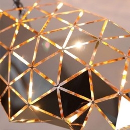 Luminária pendente criativa nórdica, luminária de cabeceira moderna para iluminação doméstica