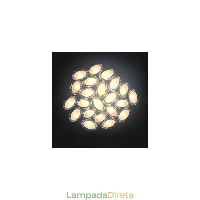 Lustre 22 Luzes G4 Retrofit Moderno Contemporâneo