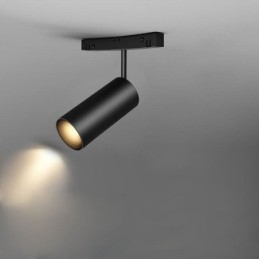Sistema de iluminação de trilho circular Luminária de trilho embutida magnética 120 cm