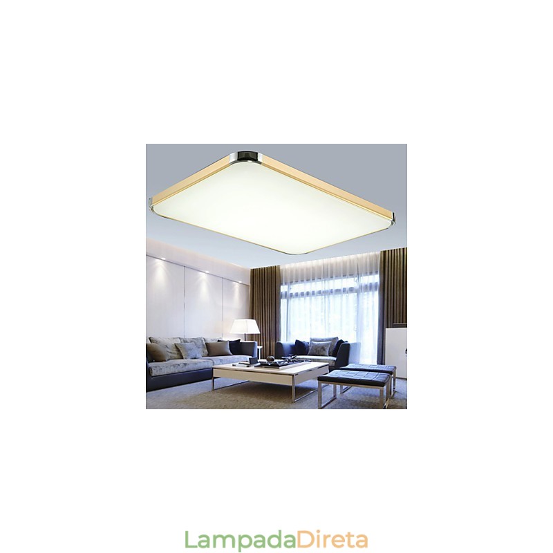 Luminária de mesa embutida moderna de alumínio retangular em formato de iPhone 5 com luz ajustável