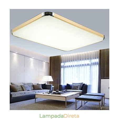 Luminária de mesa embutida moderna de alumínio retangular em formato de iPhone 5 com luz ajustável