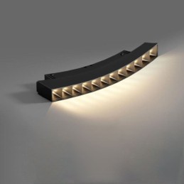 Grade de trilhos Luz embutida Grade magnética Spotlight