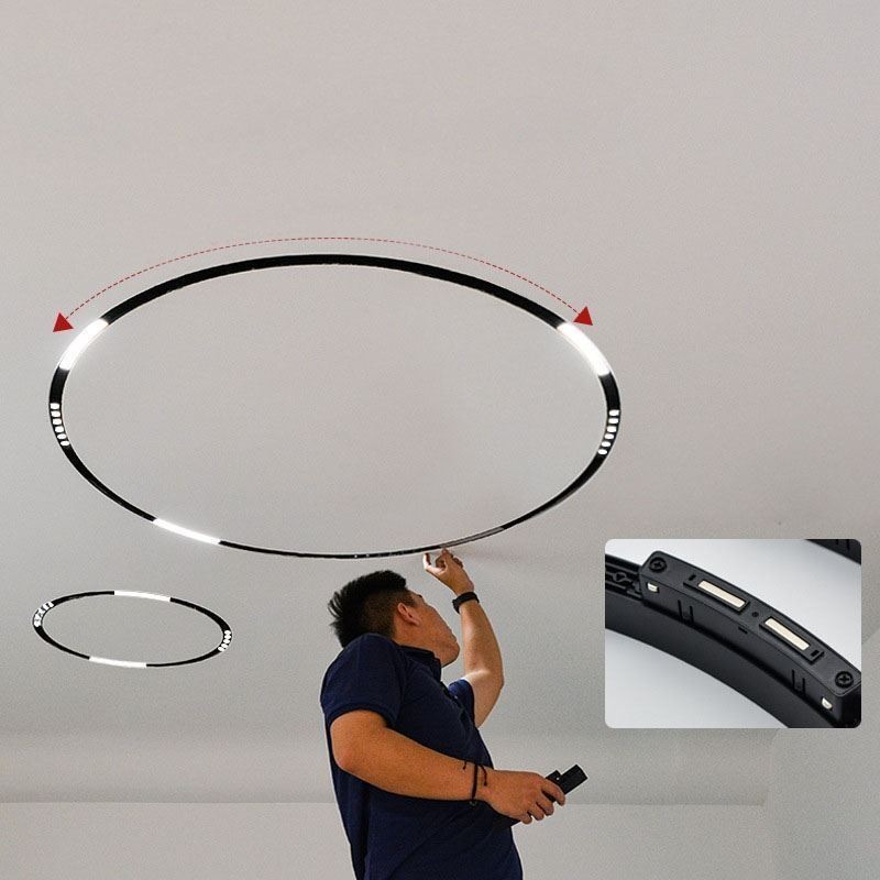Track Linear Light Magnetic Recessed Spotlight Holofote