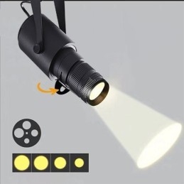 Spot Light Stage KTV Teto Spotlight 4 Níveis de Ajuste de Abertura