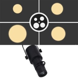 Spot Light Stage KTV Teto Spotlight 4 Níveis de Ajuste de Abertura