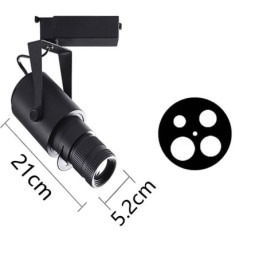 Spot Light Stage KTV Teto Spotlight 4 Níveis de Ajuste de Abertura