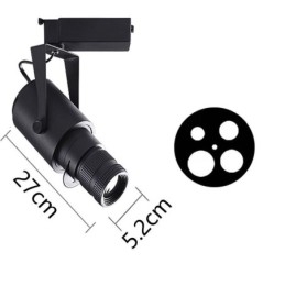 Spot Light Stage KTV Teto Spotlight 4 Níveis de Ajuste de Abertura