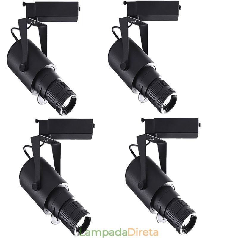 Spot Light Stage KTV Teto Spotlight 4 Níveis de Ajuste de Abertura