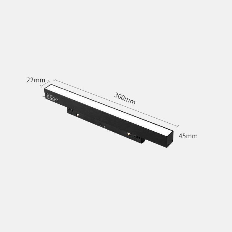 Luminária de trilho magnético embutida Spotlight Luz decorativa 3M 36V