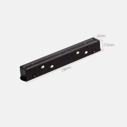 Luminária de trilho magnético embutida Spotlight Luz decorativa 3M 36V