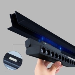 Holofote de grade de trilho embutido Holofote de faixa de trilho Holofote de grade dobrável magnética 36V