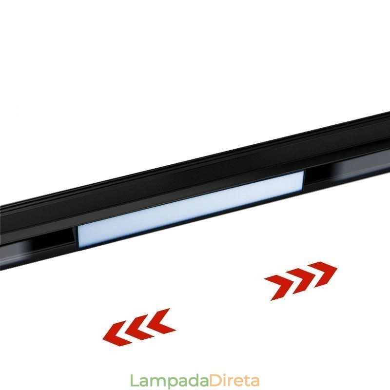 Track Linear Light Recesso Magnético Holofote 36V