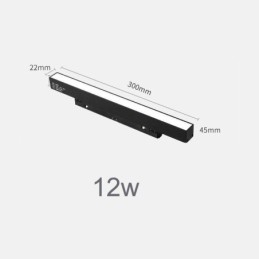 Track Linear Light Recesso Magnético Holofote 36V