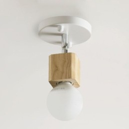 Mini holofote simples moderno luz de teto branca (luz única)