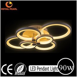 Luminária pendente de acrílico com design elegante