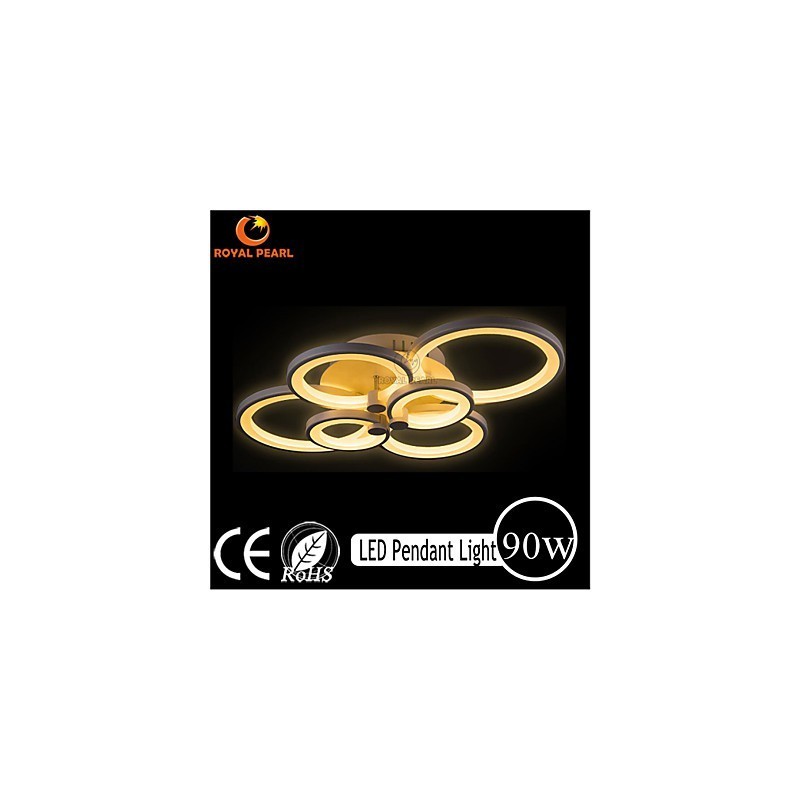 Luminária pendente de acrílico com design elegante