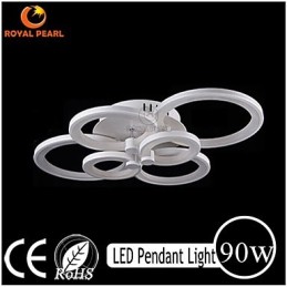Luminária pendente de acrílico com design elegante