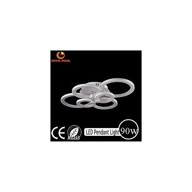 Luminária pendente de acrílico com design elegante