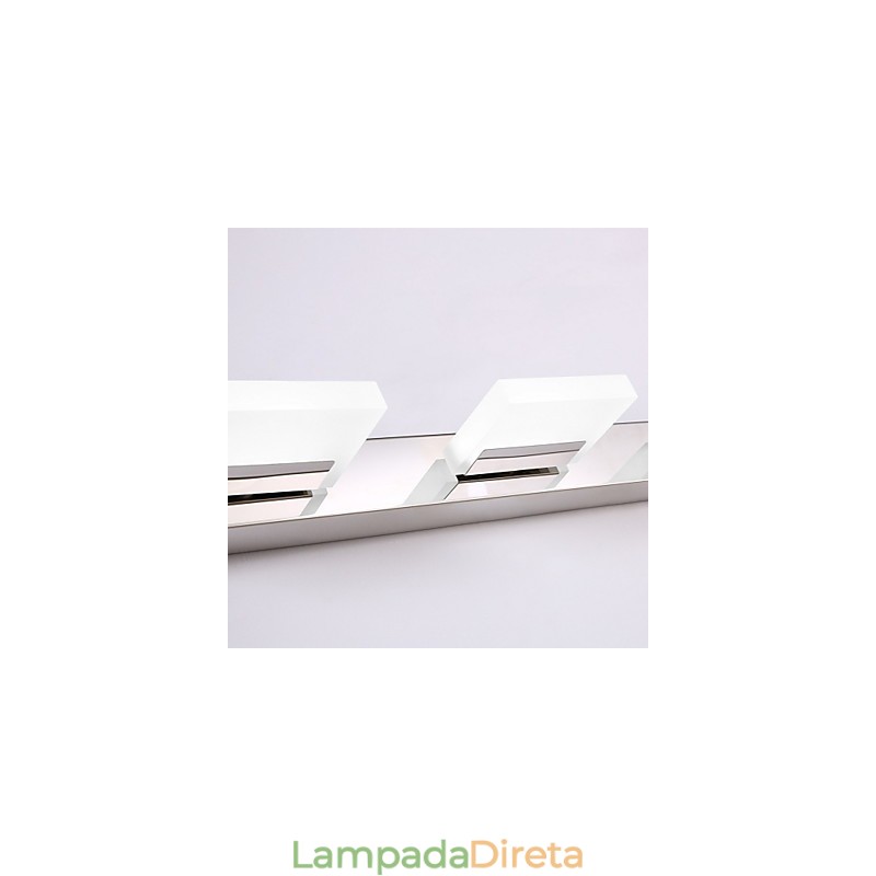 Apliques de parede Iluminação de banheiro Moderno Contemporâneo Metal