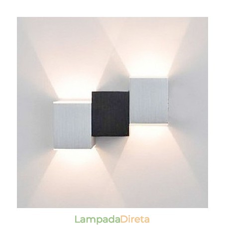 Mini Estilo Flush Mount Wall Lights Moderno Contemporâneo Metal Mini Estilo Flush Mount Wall Lights Moderno Contemporâneo Metal