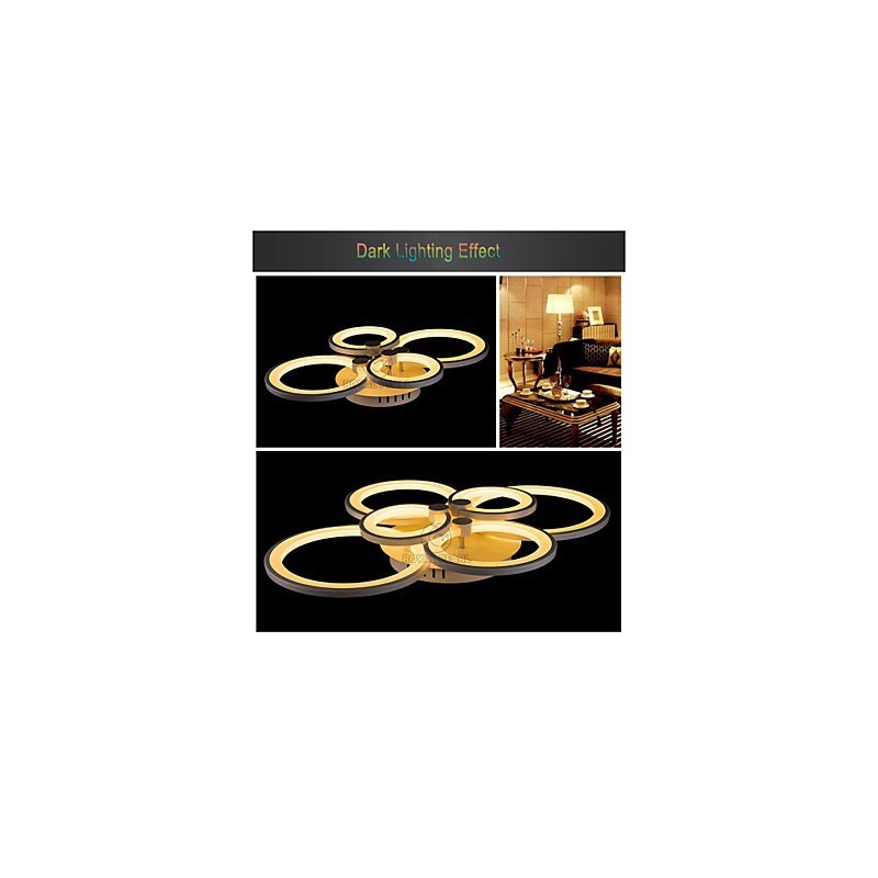 Luminária pendente de acrílico com design elegante