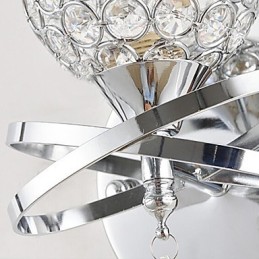 Apliques de parede de cristal Metal moderno e contemporâneo