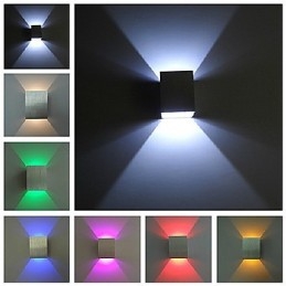 Luminária de parede moderna cores variadas