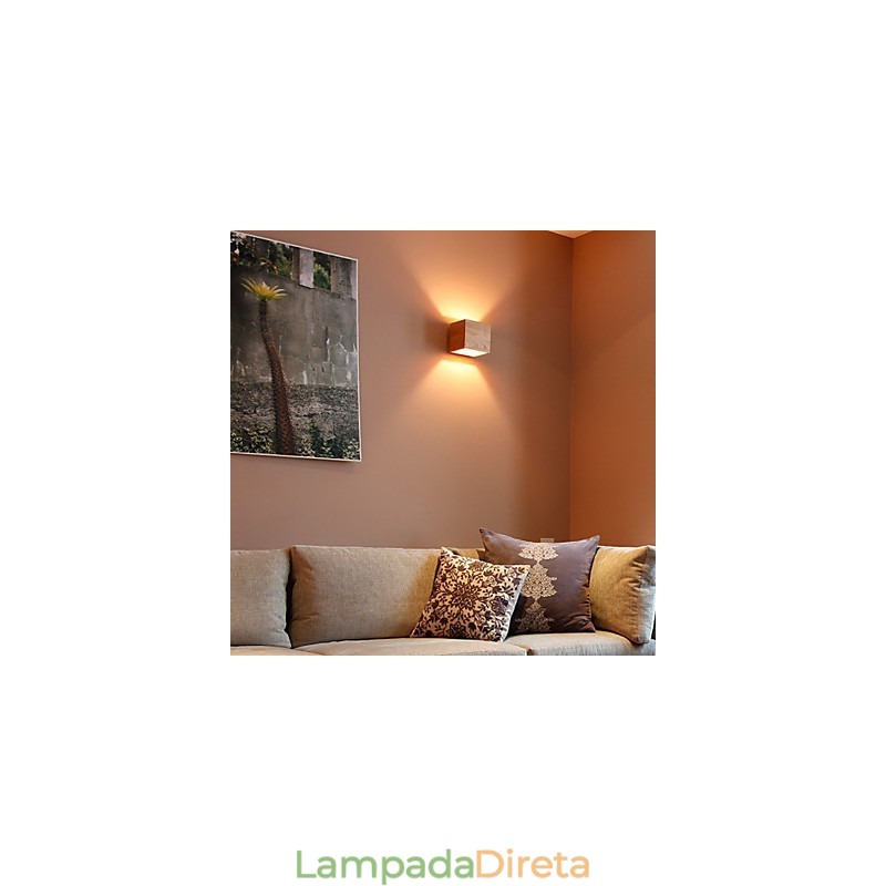 Luminária de parede moderna cores variadas