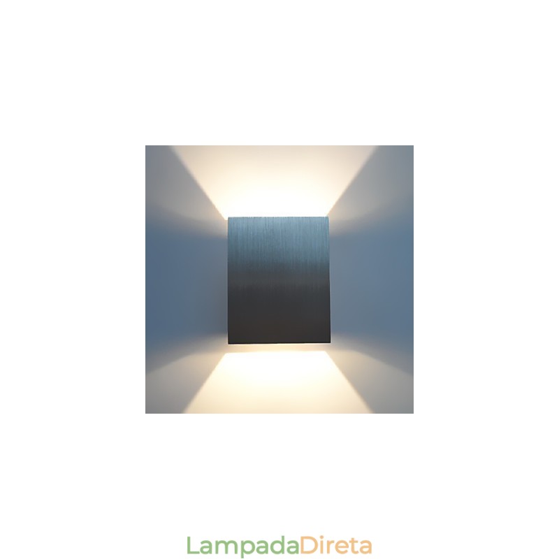 Luminária de parede moderna cores variadas