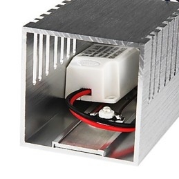 Luminária de parede moderna com design de luz difusa 2 tons cúbicos