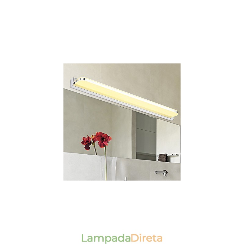 Iluminação de banheiro Wall Washers Luzes de parede de leitura Mini estilo moderno contemporâneo Metal