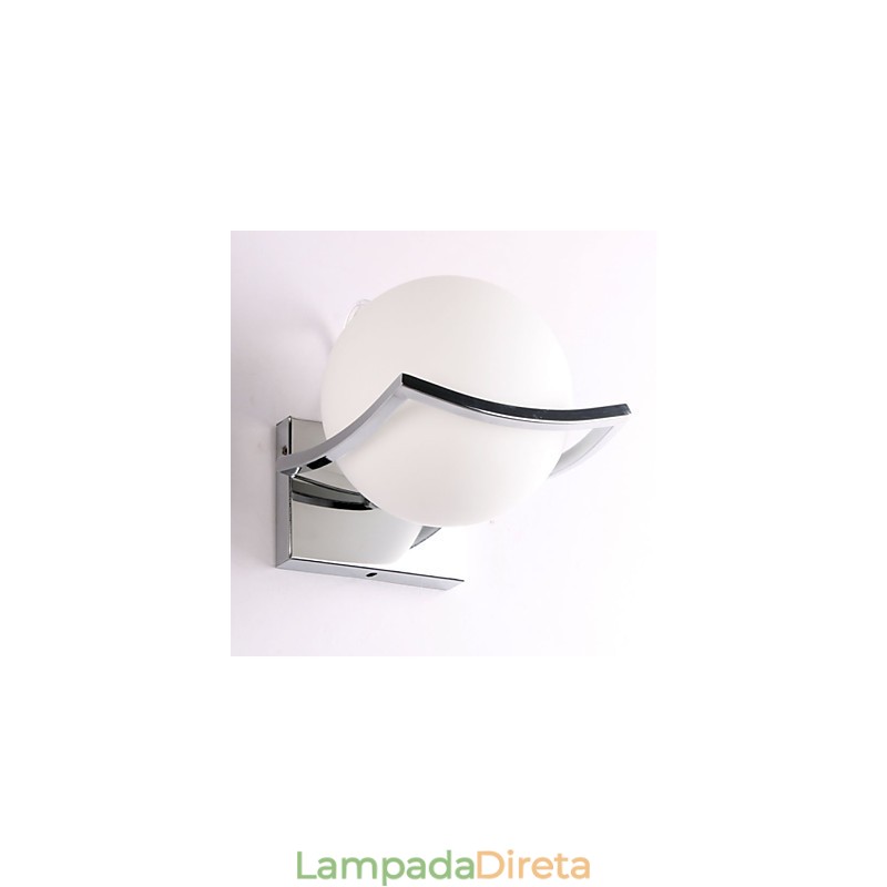 Apliques de parede de vidro Moderno Contemporâneo Metal