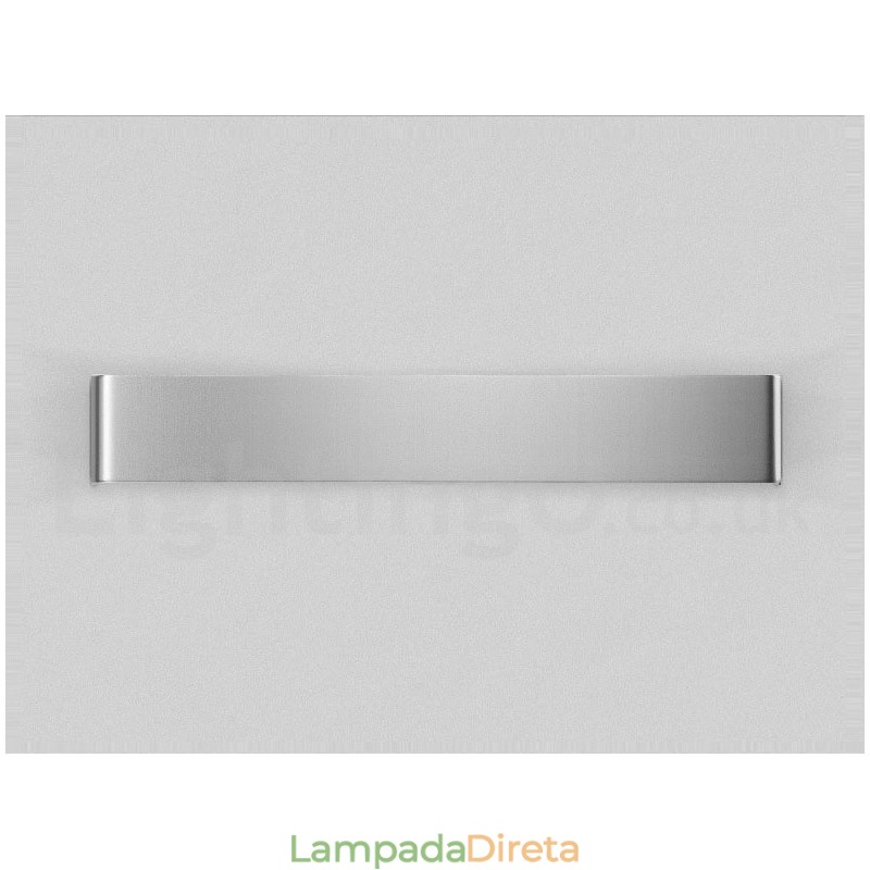 Luminárias de parede contemporâneas longas e modernas e arandelas para iluminação interna de parede de metal IP 44 para banheiro, quarto, sala de estar