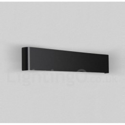 Luminárias de parede contemporâneas longas e modernas e arandelas para iluminação interna de parede de metal IP 44 para banheiro, quarto, sala de estar